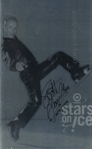 2000-01 Stars on Ice Tour Program – Autographed by Scott Hamilton