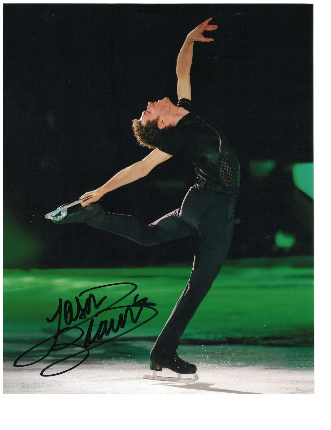 2026 Jason Brown Autographed Photo – STARS ON ICE OFFICIAL STORE