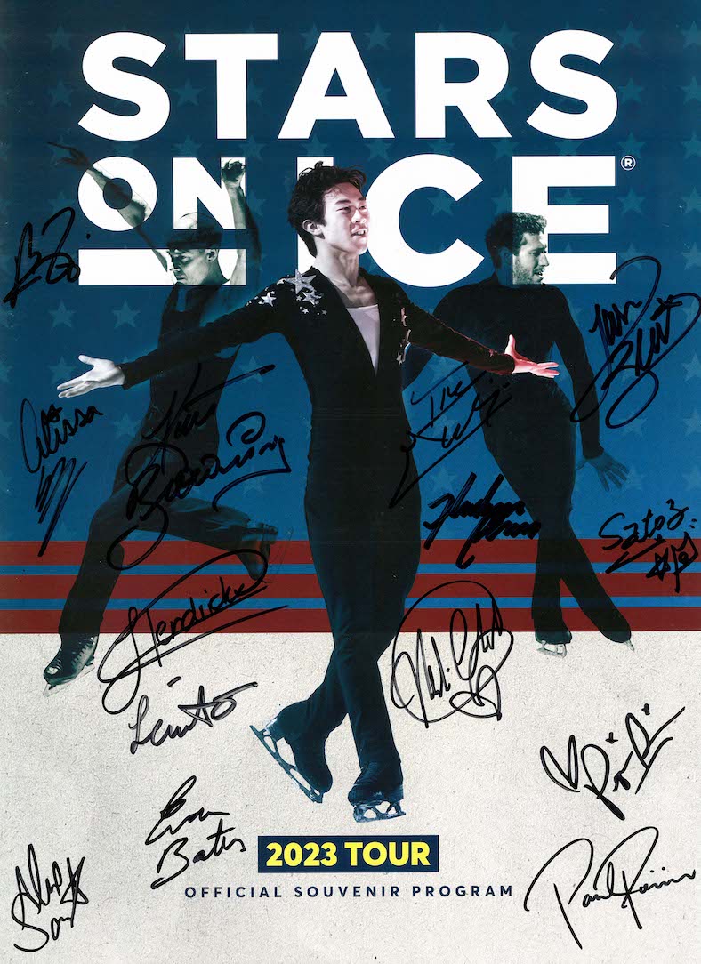 2023 Stars on Ice Tour Program – Autographed