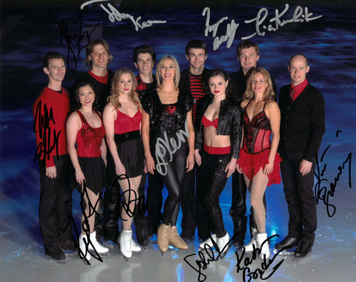 2012 Stars on Ice Autographed Cast Photo