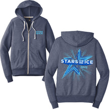 Load image into Gallery viewer, 2023 Stars on Ice Navy Zip Hoodie