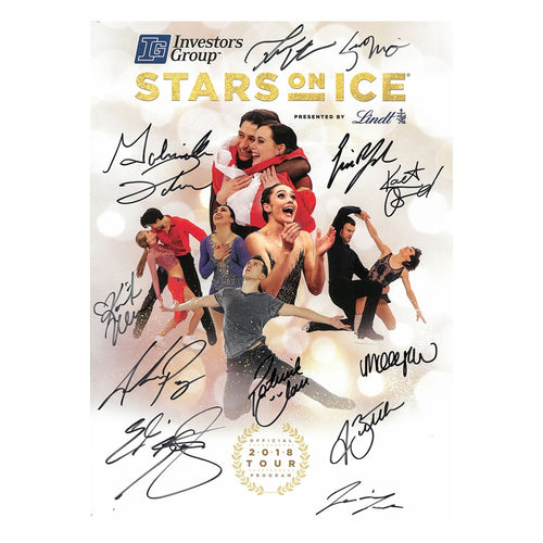 2018 Stars on Ice Canada Tour Program - Autographed 