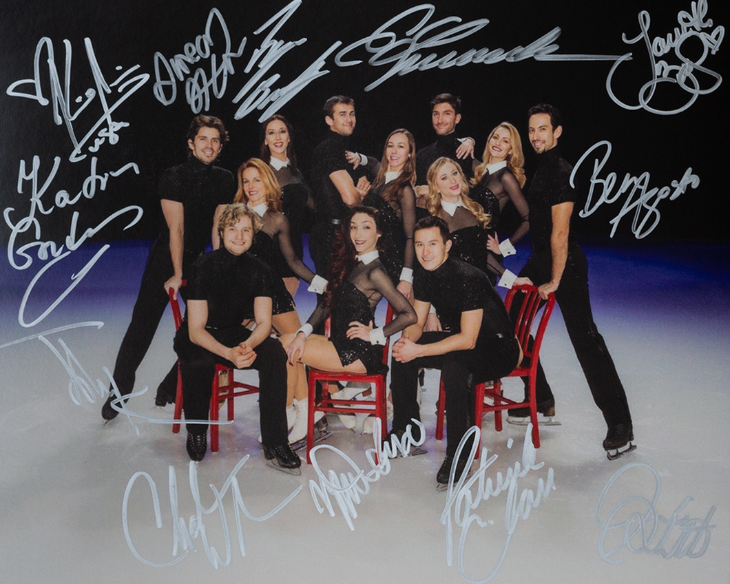 2015 Stars on Ice Autographed Cast Photo